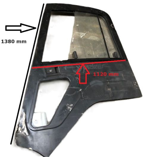 Door left for Linde. Series 386, P-L - Cabine en interieur voor Intern transport: afbeelding 2 Door left for Linde. Series 386, P-L - Cabine en interieur voor Intern transport: afbeelding 2