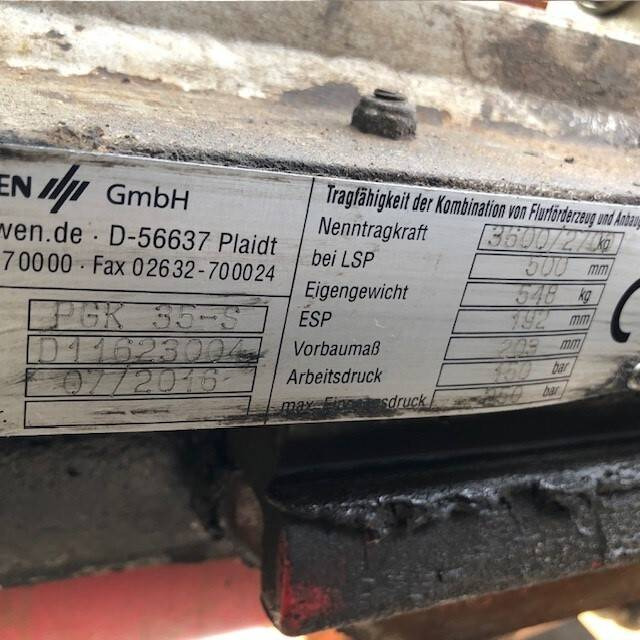 Dürwen Fork clamp with separate side shift - Klemme: afbeelding 5 Dürwen Fork clamp with separate side shift - Klemme: afbeelding 5