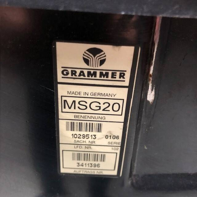 Zitplaats voor Intern transport Grammer seat: afbeelding 7 Zitplaats voor Intern transport Grammer seat: afbeelding 7