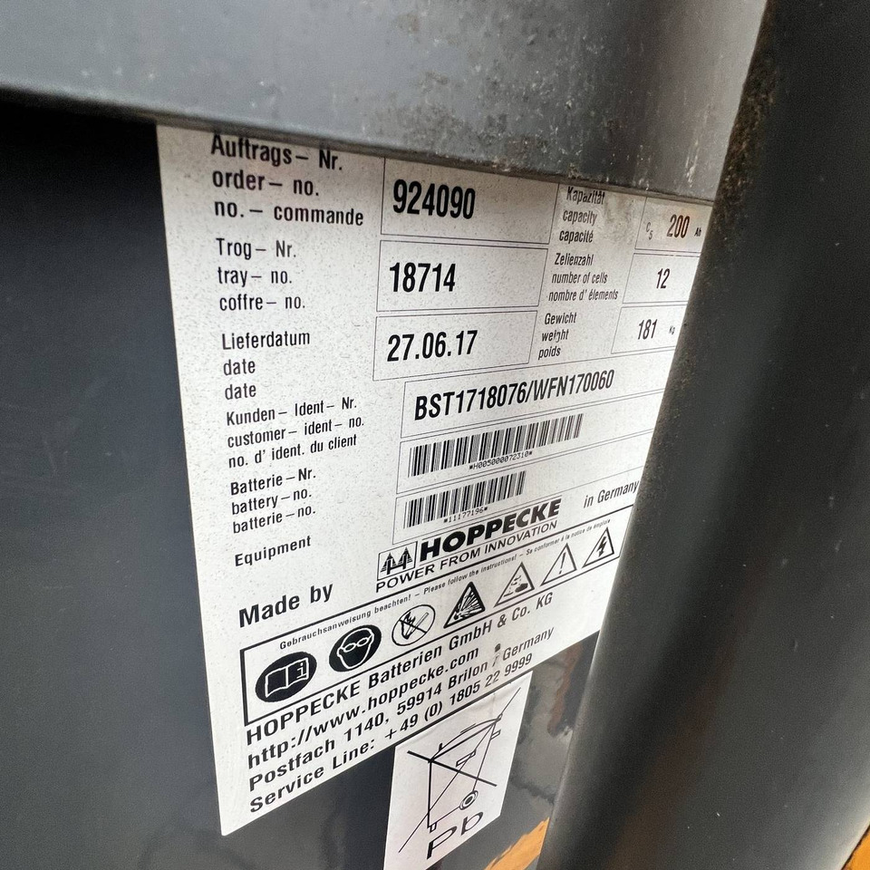 Stapelaar Jungheinrich EJC112: afbeelding 9 Stapelaar Jungheinrich EJC112: afbeelding 9