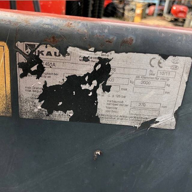 Kaup 360°Rotator fork clamp - Klemme: afbeelding 3 Kaup 360°Rotator fork clamp - Klemme: afbeelding 3