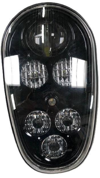 LED Headlight 12/48V - Koplamp voor Intern transport: afbeelding 1 LED Headlight 12/48V - Koplamp voor Intern transport: afbeelding 1