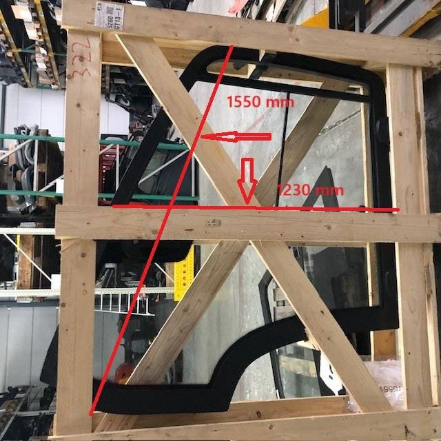 Left door for Linde 1204 series - Deur en onderdelen voor Intern transport: afbeelding 1 Left door for Linde 1204 series - Deur en onderdelen voor Intern transport: afbeelding 1