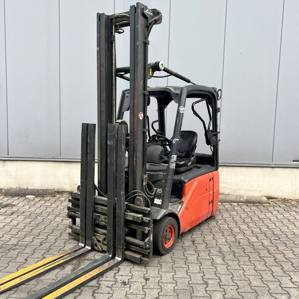 Linde E16 (386) - Elektrische heftruck: afbeelding 1 Linde E16 (386) - Elektrische heftruck: afbeelding 1