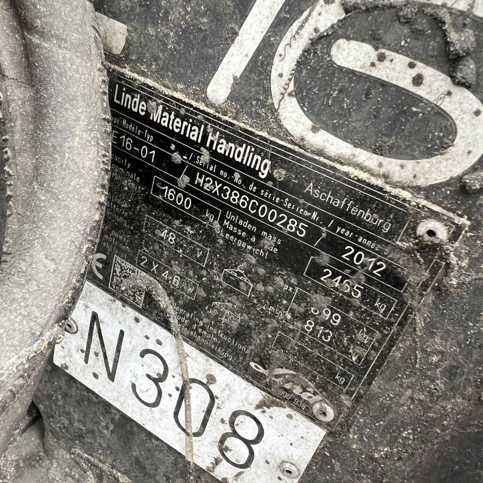 Linde E16 (386) - Elektrische heftruck: afbeelding 5 Linde E16 (386) - Elektrische heftruck: afbeelding 5