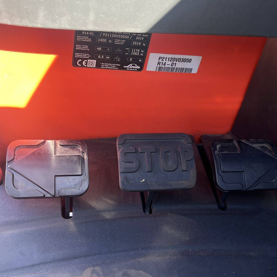 Reach truck Linde R14 (1120): afbeelding 10 Reach truck Linde R14 (1120): afbeelding 10