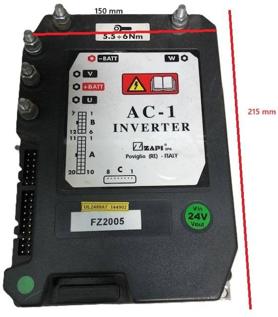 Motor controller for Atlet - ECU voor Intern transport: afbeelding 1 Motor controller for Atlet - ECU voor Intern transport: afbeelding 1