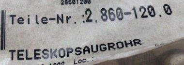 Kärcher Telescopic Suction Tube - Onderdelen voor Schoonmaakmachine: afbeelding 3 Kärcher Telescopic Suction Tube - Onderdelen voor Schoonmaakmachine: afbeelding 3