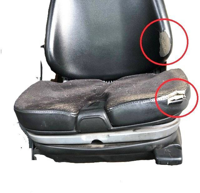 Seat for Linde R16, Series 1120 - Zitplaats voor Intern transport: afbeelding 2 Seat for Linde R16, Series 1120 - Zitplaats voor Intern transport: afbeelding 2