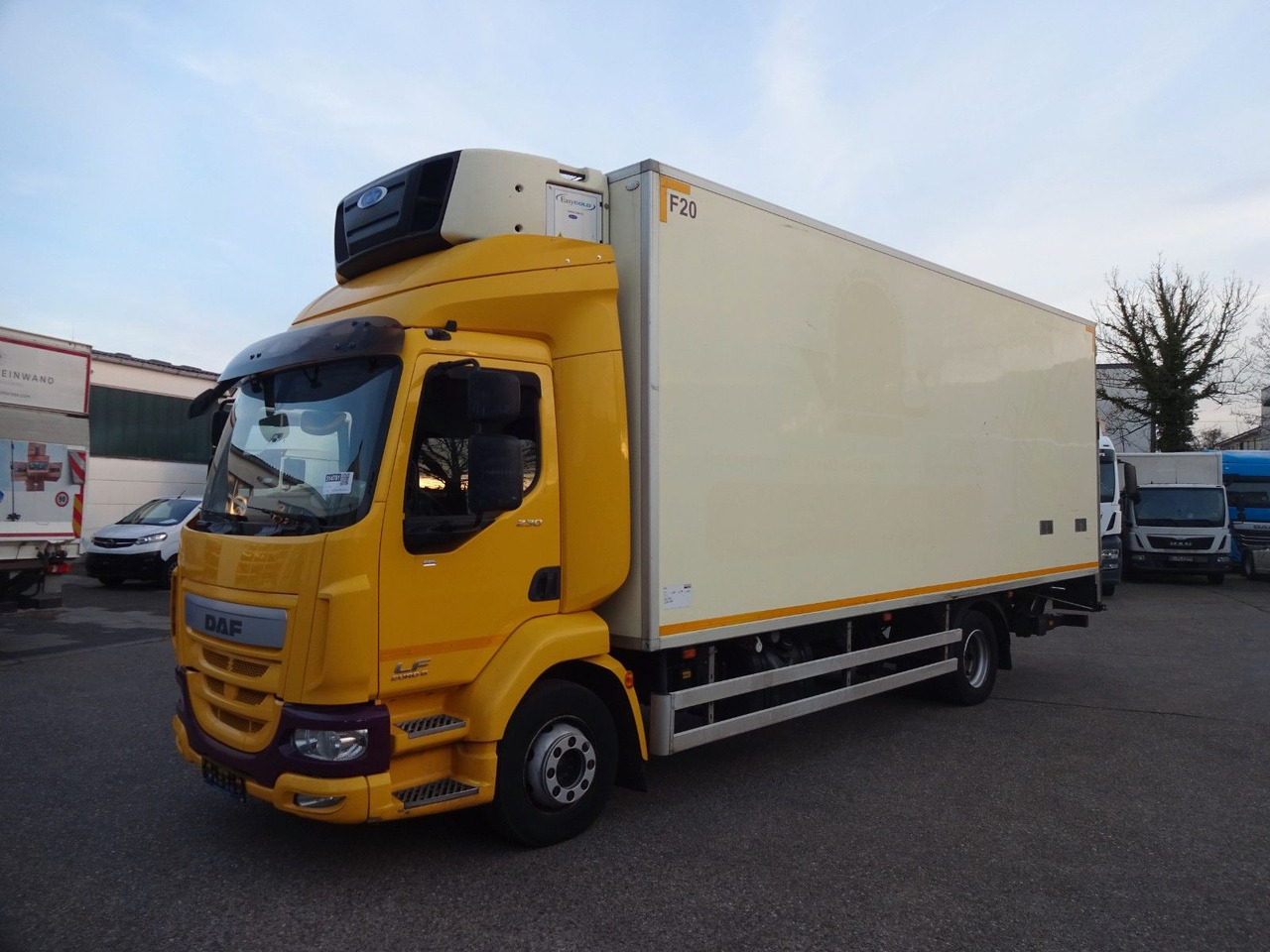 DAF LF 230, 12 T, LBW, Türen, Klima, Automat, Kamera - Koelwagen vrachtwagen: afbeelding 1 DAF LF 230, 12 T, LBW, Türen, Klima, Automat, Kamera - Koelwagen vrachtwagen: afbeelding 1