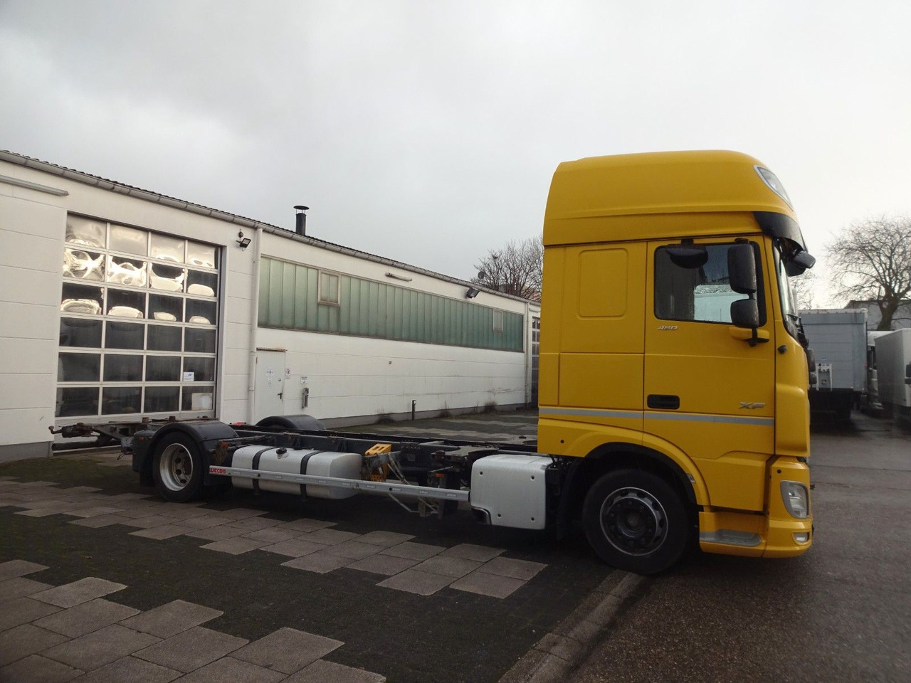 Containertransporter/ Wissellaadbak vrachtwagen DAF XF 480, Jumbo BDF, SSC, Standklima, Intarder: afbeelding 8