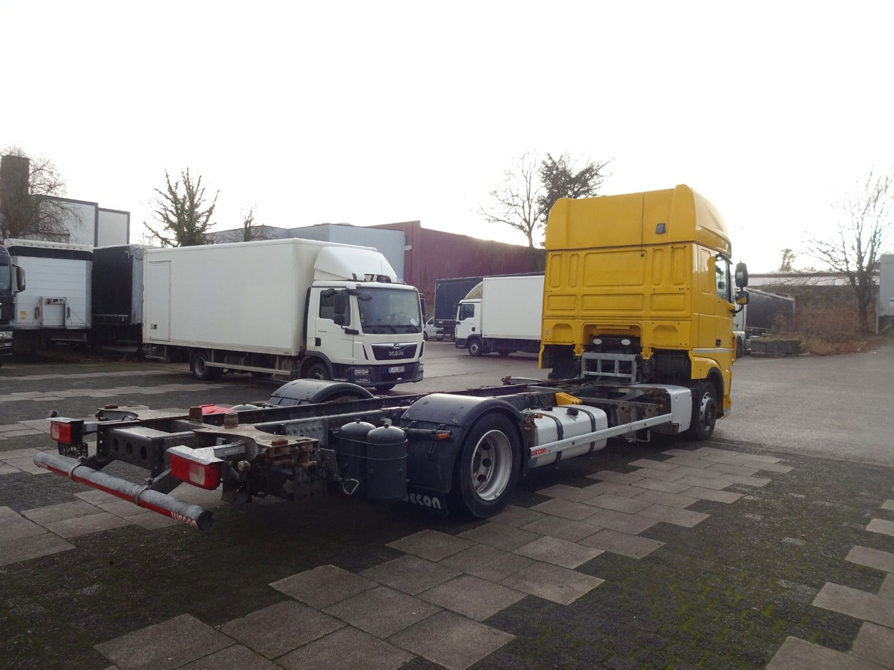 Containertransporter/ Wissellaadbak vrachtwagen DAF XF 480, Jumbo BDF, SSC, Standklima, Intarder: afbeelding 7
