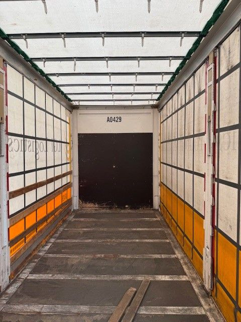 Krone 2 x WB 7,82 Jumbo, Hubdach, Edscha + Anh. Tandem - Schuifzeilen laadbak: afbeelding 5 Krone 2 x WB 7,82 Jumbo, Hubdach, Edscha + Anh. Tandem - Schuifzeilen laadbak: afbeelding 5