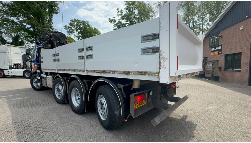 Kipper vrachtwagen, Kraanwagen DAF CF 85.360 8X2 3 Zijdige kipper HIAB 16 t/m kraan AHK Top condition: afbeelding 20