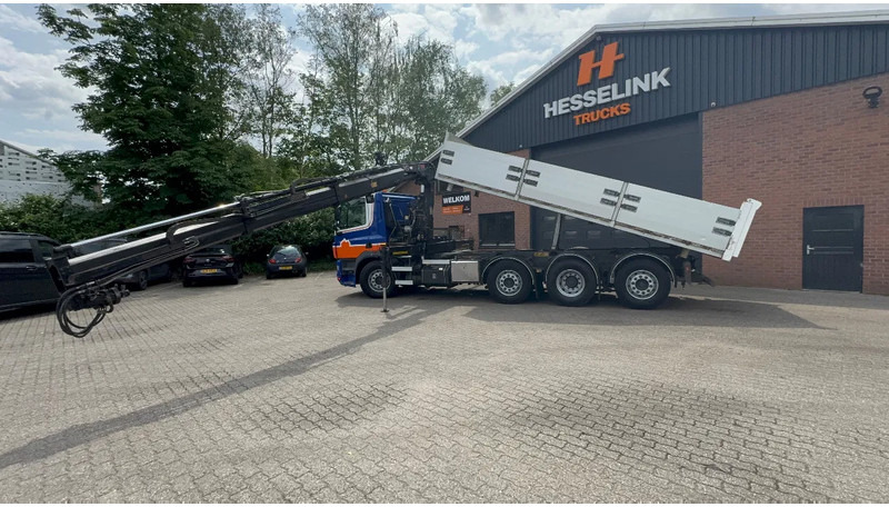 DAF CF 85.360 8X2 3 Zijdige kipper HIAB 16 t/m kraan AHK Top condition - Kipper vrachtwagen, Kraanwagen: afbeelding 3 DAF CF 85.360 8X2 3 Zijdige kipper HIAB 16 t/m kraan AHK Top condition - Kipper vrachtwagen, Kraanwagen: afbeelding 3