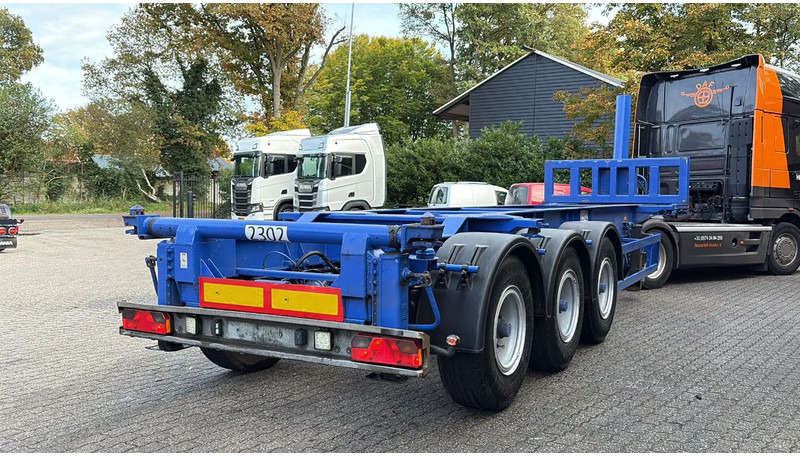 Hendricks 20ft container Kippchassis 24V hydraulic Self support! - Containertransporter/ Wissellaadbak oplegger: afbeelding 2 Hendricks 20ft container Kippchassis 24V hydraulic Self support! - Containertransporter/ Wissellaadbak oplegger: afbeelding 2