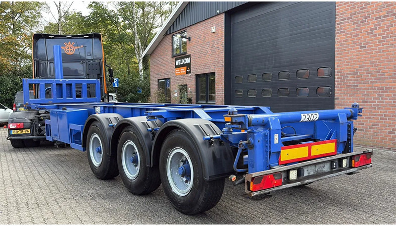 Hendricks 20ft container Kippchassis 24V hydraulic Self support! - Containertransporter/ Wissellaadbak oplegger: afbeelding 4 Hendricks 20ft container Kippchassis 24V hydraulic Self support! - Containertransporter/ Wissellaadbak oplegger: afbeelding 4
