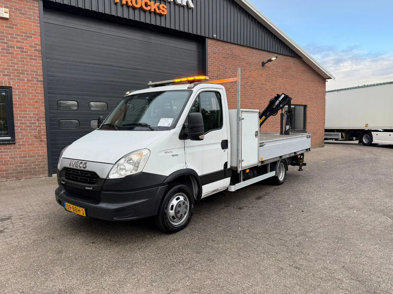 Iveco 50c14 Erdgas/CNG Hiab kran/crane Pritsche - Bestelwagen open laadbak: afbeelding 1 Iveco 50c14 Erdgas/CNG Hiab kran/crane Pritsche - Bestelwagen open laadbak: afbeelding 1