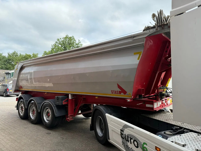 Stas S300CX Lift Axle Automatic roof Tarpaulin APK/TUV 12/2025 - Kipper oplegger: afbeelding 4 Stas S300CX Lift Axle Automatic roof Tarpaulin APK/TUV 12/2025 - Kipper oplegger: afbeelding 4