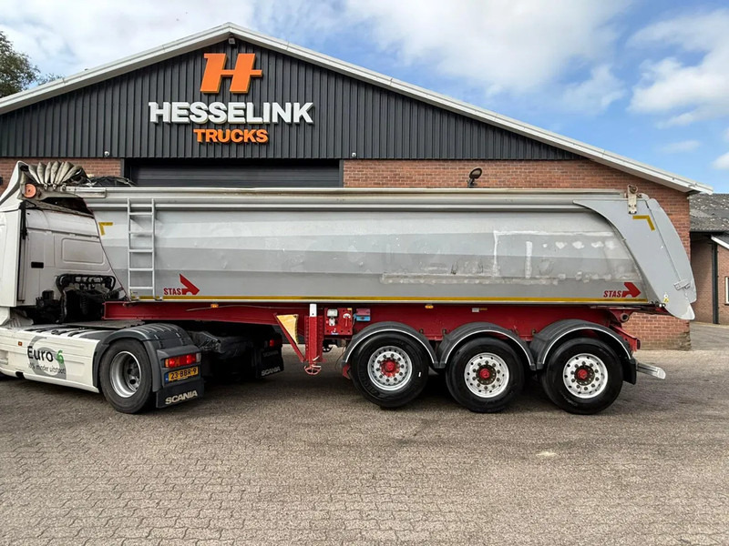 Stas S300CX Lift Axle Automatic roof Tarpaulin APK/TUV 12/2025 - Kipper oplegger: afbeelding 2 Stas S300CX Lift Axle Automatic roof Tarpaulin APK/TUV 12/2025 - Kipper oplegger: afbeelding 2