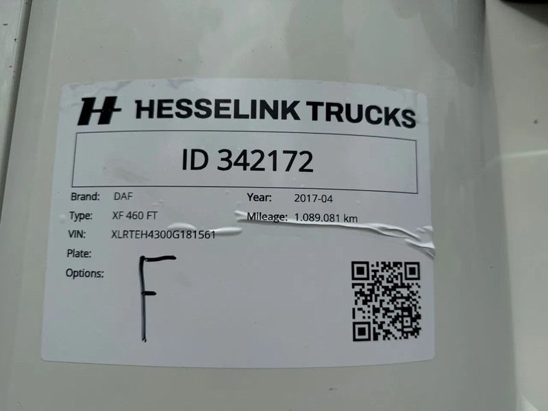 Trekker DAF XF 460 SSC Super Space 2x tank ACC German truck: afbeelding 19