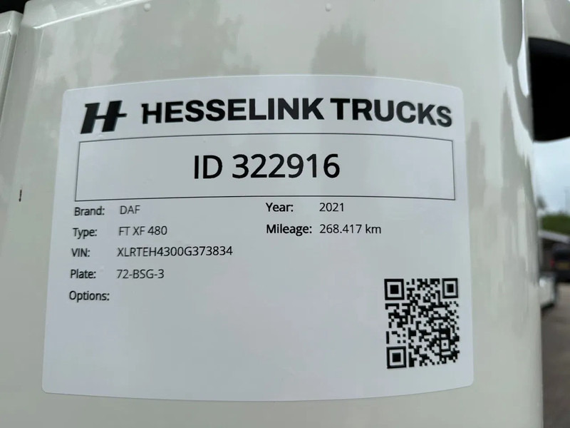 Trekker DAF XF 480 SSC Super Space 2x tank LED 268.410KM! ACC: afbeelding 9