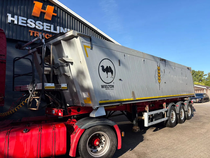 Wielton 45m3 Kipper Liftas Automatisch afdekzeil SAF Schijfremmen APK 12-2025 - Kipper oplegger: afbeelding 1 Wielton 45m3 Kipper Liftas Automatisch afdekzeil SAF Schijfremmen APK 12-2025 - Kipper oplegger: afbeelding 1