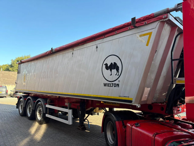 Wielton 45m3 Kipper Liftas Automatisch afdekzeil SAF Schijfremmen APK 12-2025 - Kipper oplegger: afbeelding 5 Wielton 45m3 Kipper Liftas Automatisch afdekzeil SAF Schijfremmen APK 12-2025 - Kipper oplegger: afbeelding 5