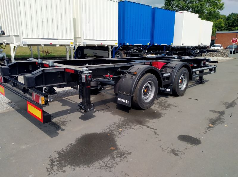 Kögel BDF-System, Maxi gekröpftes Zugrohr, ohne Zulassung. - Containertransporter/ Wissellaadbak aanhangwagen: afbeelding 1 Kögel BDF-System, Maxi gekröpftes Zugrohr, ohne Zulassung. - Containertransporter/ Wissellaadbak aanhangwagen: afbeelding 1