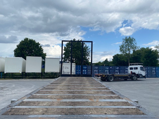 Sonderbau Wechselrahmen Plateau, BDF-System, 7.450 mm lang. - Open laadbak: afbeelding 5 Sonderbau Wechselrahmen Plateau, BDF-System, 7.450 mm lang. - Open laadbak: afbeelding 5