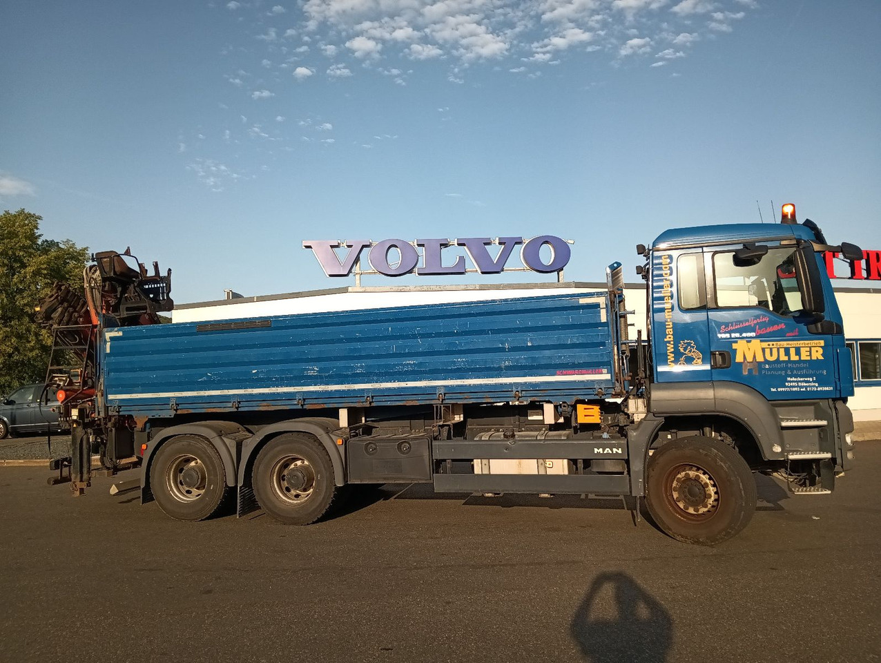 MAN TGS 26:480 6x4 EURO5 ATLAS 240.2E-A4 3-S-Kipper - Kipper vrachtwagen, Kraanwagen: afbeelding 5 MAN TGS 26:480 6x4 EURO5 ATLAS 240.2E-A4 3-S-Kipper - Kipper vrachtwagen, Kraanwagen: afbeelding 5