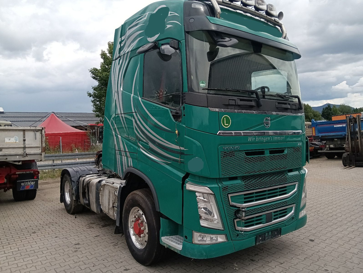 Volvo FH 500 4x2T X-Track Globe I-PARC Hydraulik ALCOA - Trekker: afbeelding 4 Volvo FH 500 4x2T X-Track Globe I-PARC Hydraulik ALCOA - Trekker: afbeelding 4
