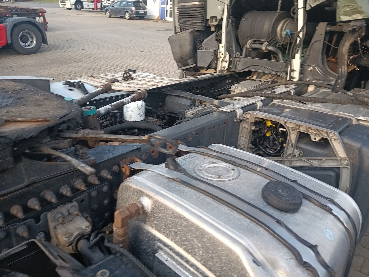 Trekker Volvo FH 500 Globe CRAWLER Hydr.,Luft/Luft Motor läuft: afbeelding 15 Trekker Volvo FH 500 Globe CRAWLER Hydr.,Luft/Luft Motor läuft: afbeelding 15