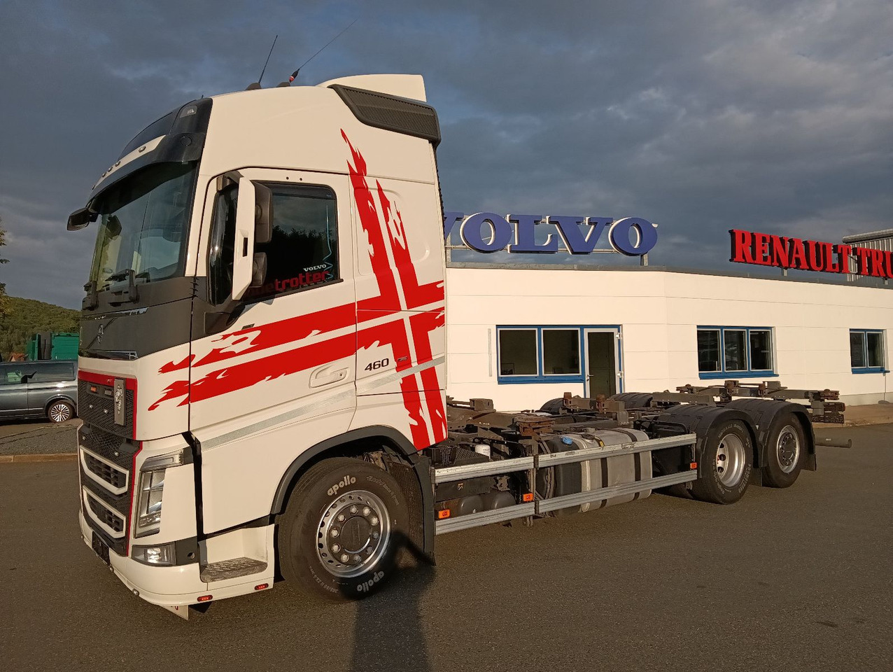 Volvo FH 460 Globe "VIN-LB"MultiBDF I-PARC LENKACHSE - Containertransporter/ Wissellaadbak vrachtwagen: afbeelding 1 Volvo FH 460 Globe "VIN-LB"MultiBDF I-PARC LENKACHSE - Containertransporter/ Wissellaadbak vrachtwagen: afbeelding 1