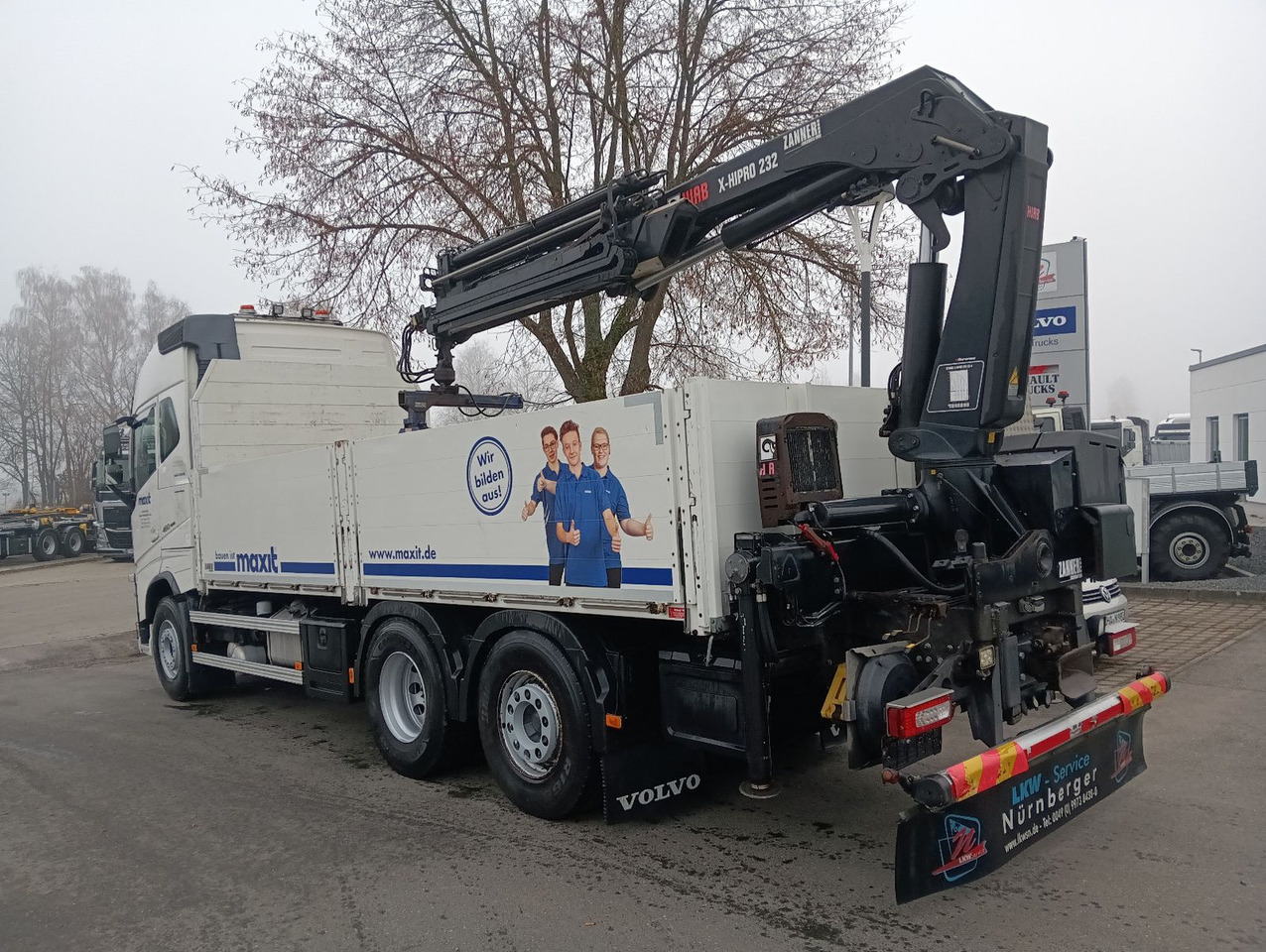 Volvo FH460 6x2R Globe HIAB X-HiPro232E5 6,3m PalGabel - Vrachtwagen met open laadbak, Kraanwagen: afbeelding 5 Volvo FH460 6x2R Globe HIAB X-HiPro232E5 6,3m PalGabel - Vrachtwagen met open laadbak, Kraanwagen: afbeelding 5