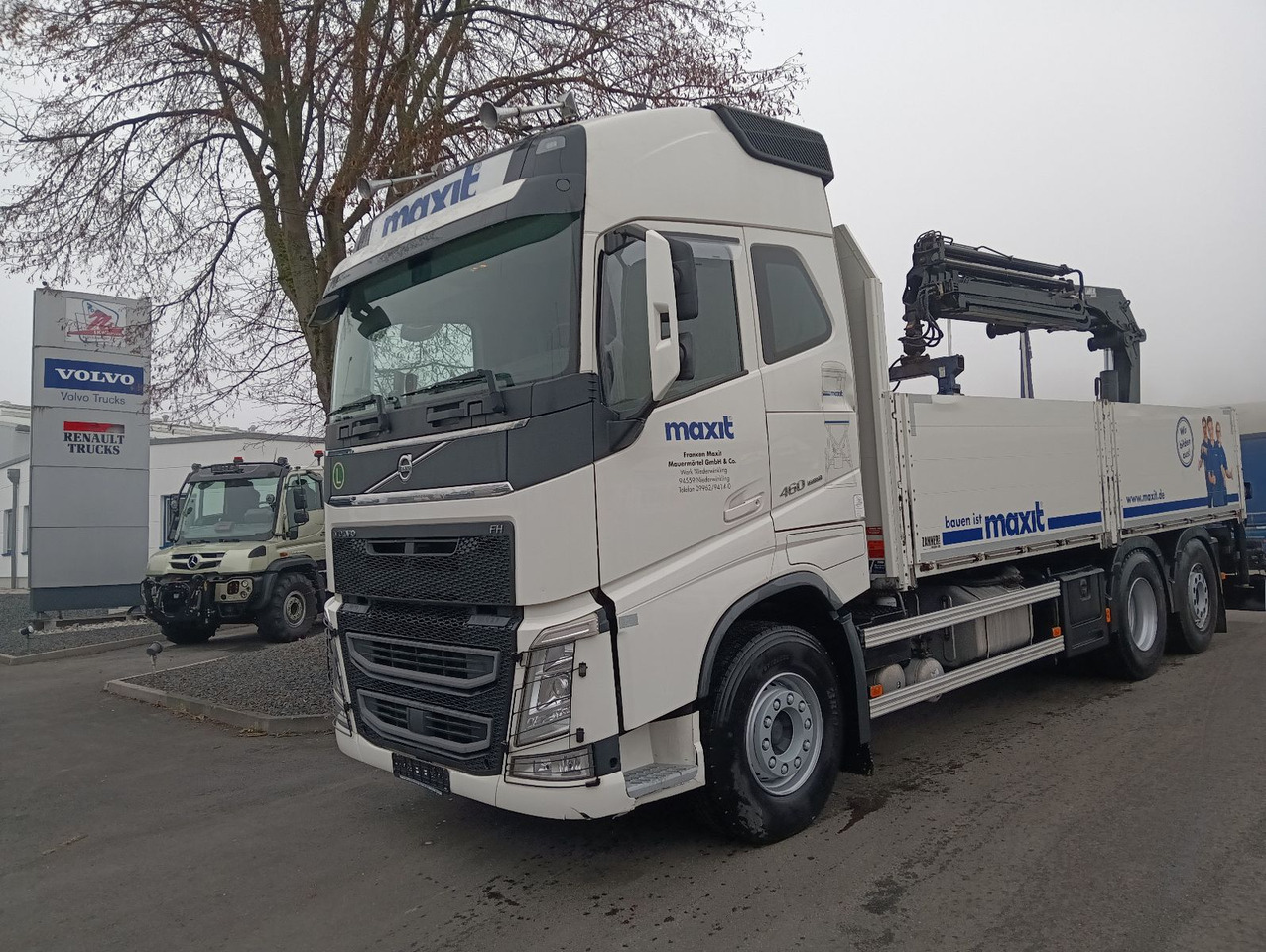 Volvo FH460 6x2R Globe HIAB X-HiPro232E5 6,3m PalGabel - Vrachtwagen met open laadbak, Kraanwagen: afbeelding 2 Volvo FH460 6x2R Globe HIAB X-HiPro232E5 6,3m PalGabel - Vrachtwagen met open laadbak, Kraanwagen: afbeelding 2