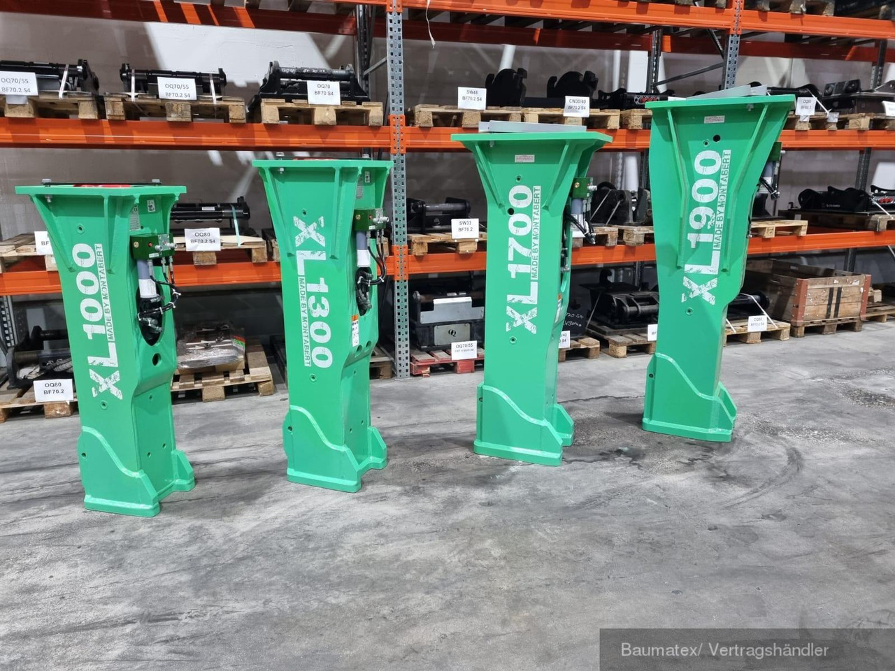 Montabert XL2700, XL1900, XL1700, XL1300, XL1000 - Hydraulische hamer voor Bouwmachine: afbeelding 1 Montabert XL2700, XL1900, XL1700, XL1300, XL1000 - Hydraulische hamer voor Bouwmachine: afbeelding 1