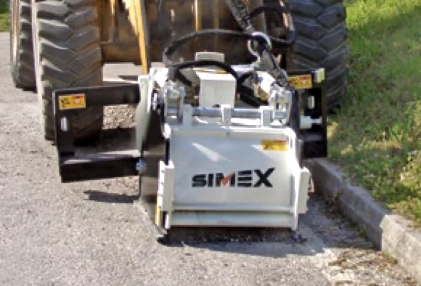 Simex PL60.20 F. SKID LOADER WITH HIGHFLOW - Asfaltfrees: afbeelding 3 Simex PL60.20 F. SKID LOADER WITH HIGHFLOW - Asfaltfrees: afbeelding 3