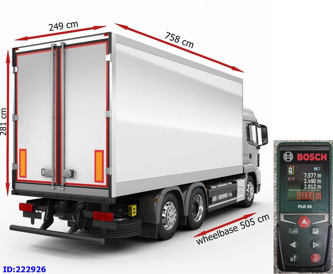 Isotherm vrachtwagen DAF XF 106 440 FAR 6x2 Euro6: afbeelding 6