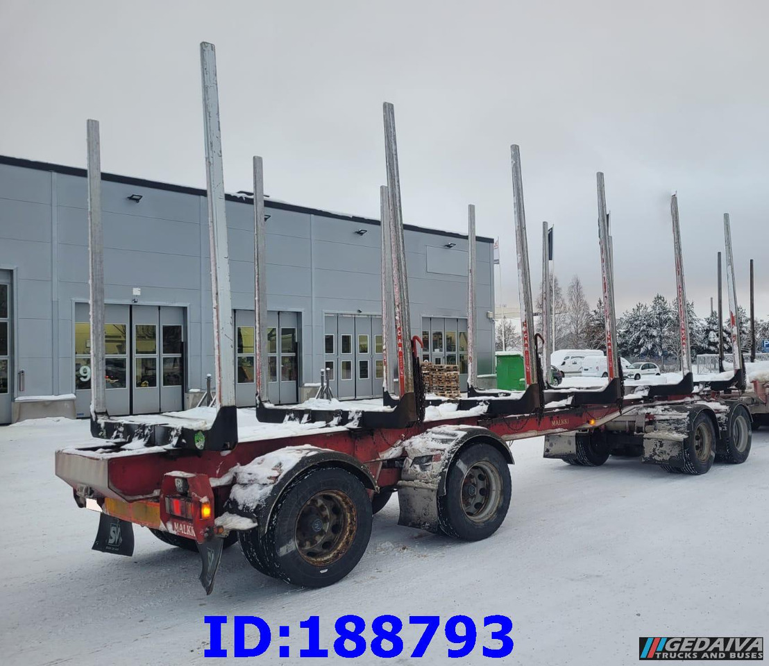 MALKKI RJ4-10200 - 4 Axles - Hout aanhanger: afbeelding 2 MALKKI RJ4-10200 - 4 Axles - Hout aanhanger: afbeelding 2