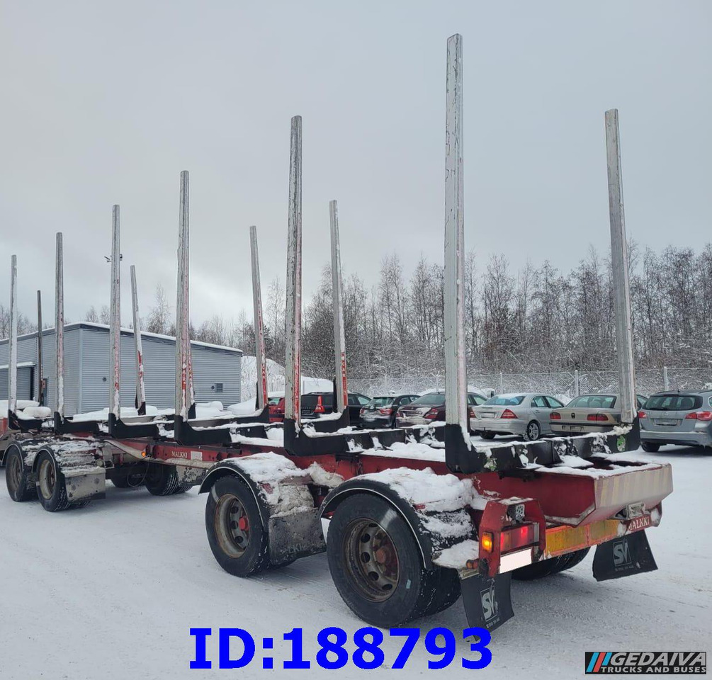 MALKKI RJ4-10200 - 4 Axles - Hout aanhanger: afbeelding 4 MALKKI RJ4-10200 - 4 Axles - Hout aanhanger: afbeelding 4