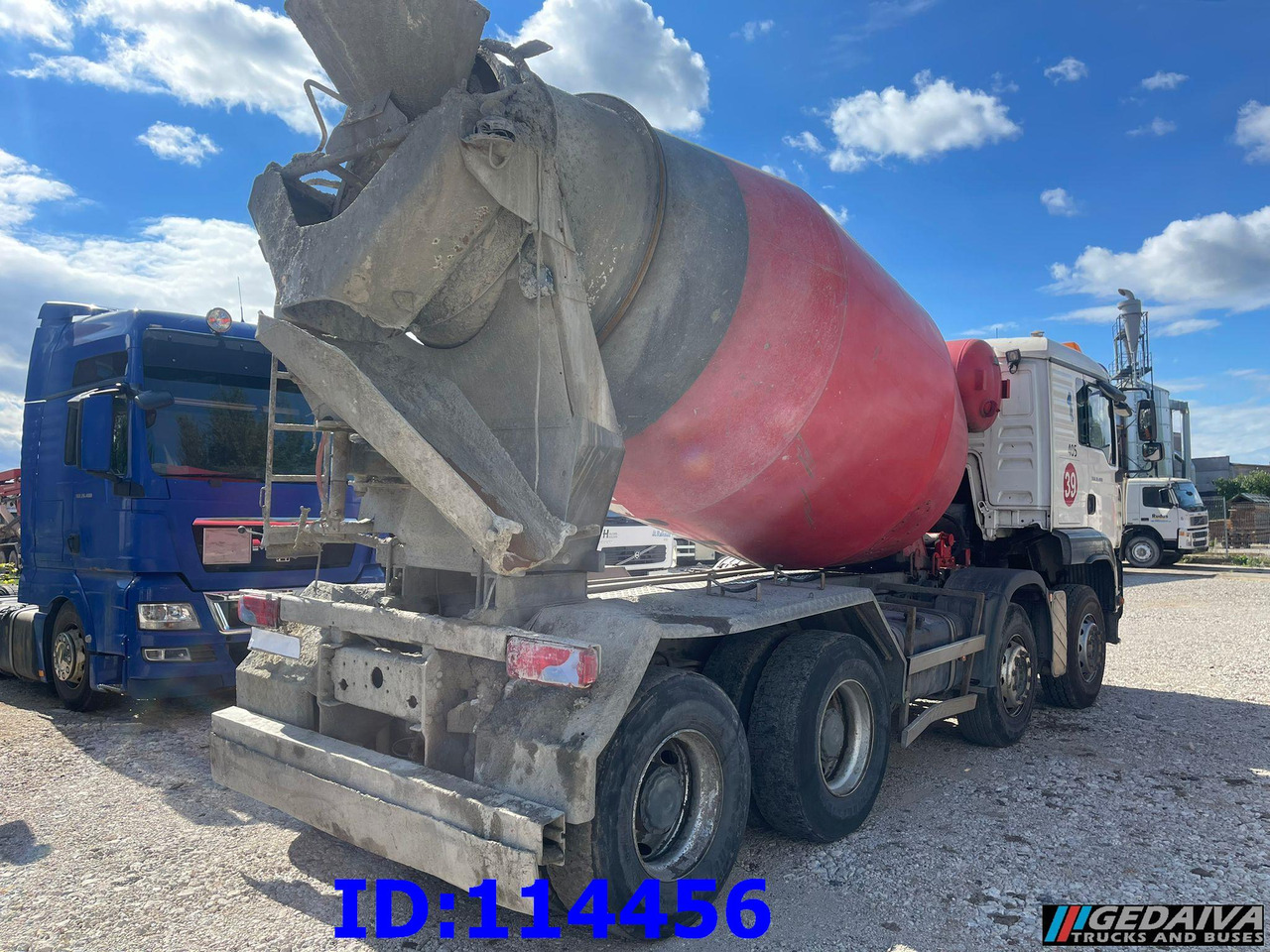 MAN TGA 35.480 8X4 8m3 Manual - Betonmixer: afbeelding 3 MAN TGA 35.480 8X4 8m3 Manual - Betonmixer: afbeelding 3