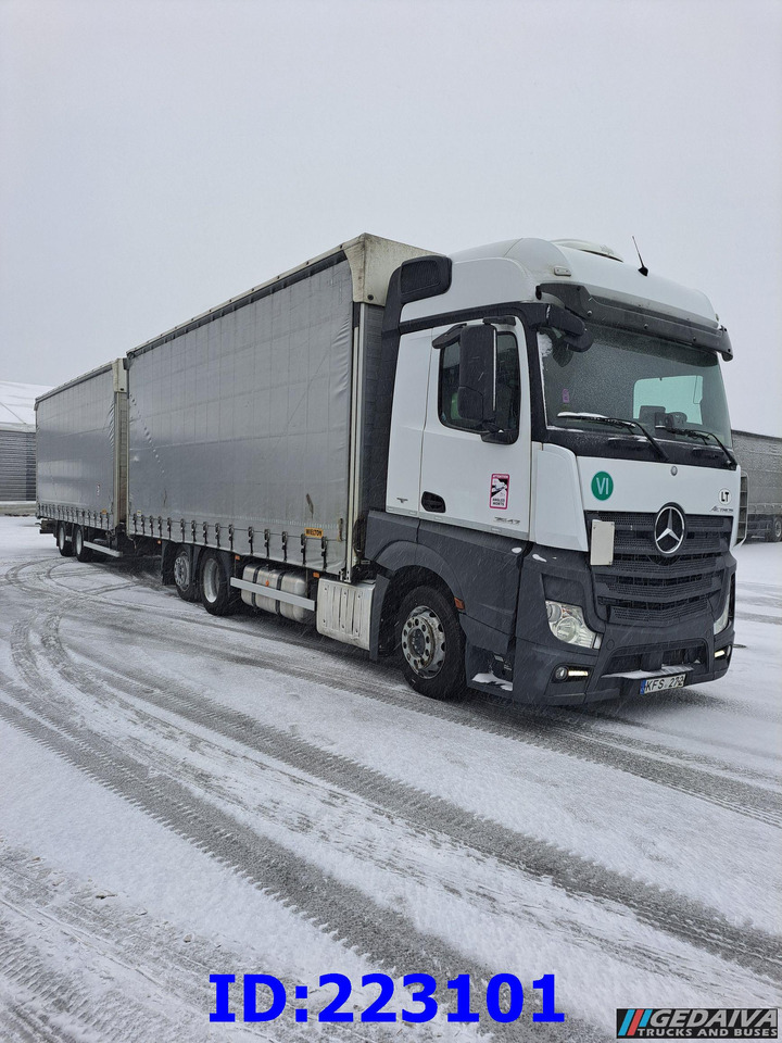 MERCEDES-BENZ Actros 2542 6x2 Euro6 + trailer - Schuifzeilen vrachtwagen: afbeelding 4 MERCEDES-BENZ Actros 2542 6x2 Euro6 + trailer - Schuifzeilen vrachtwagen: afbeelding 4