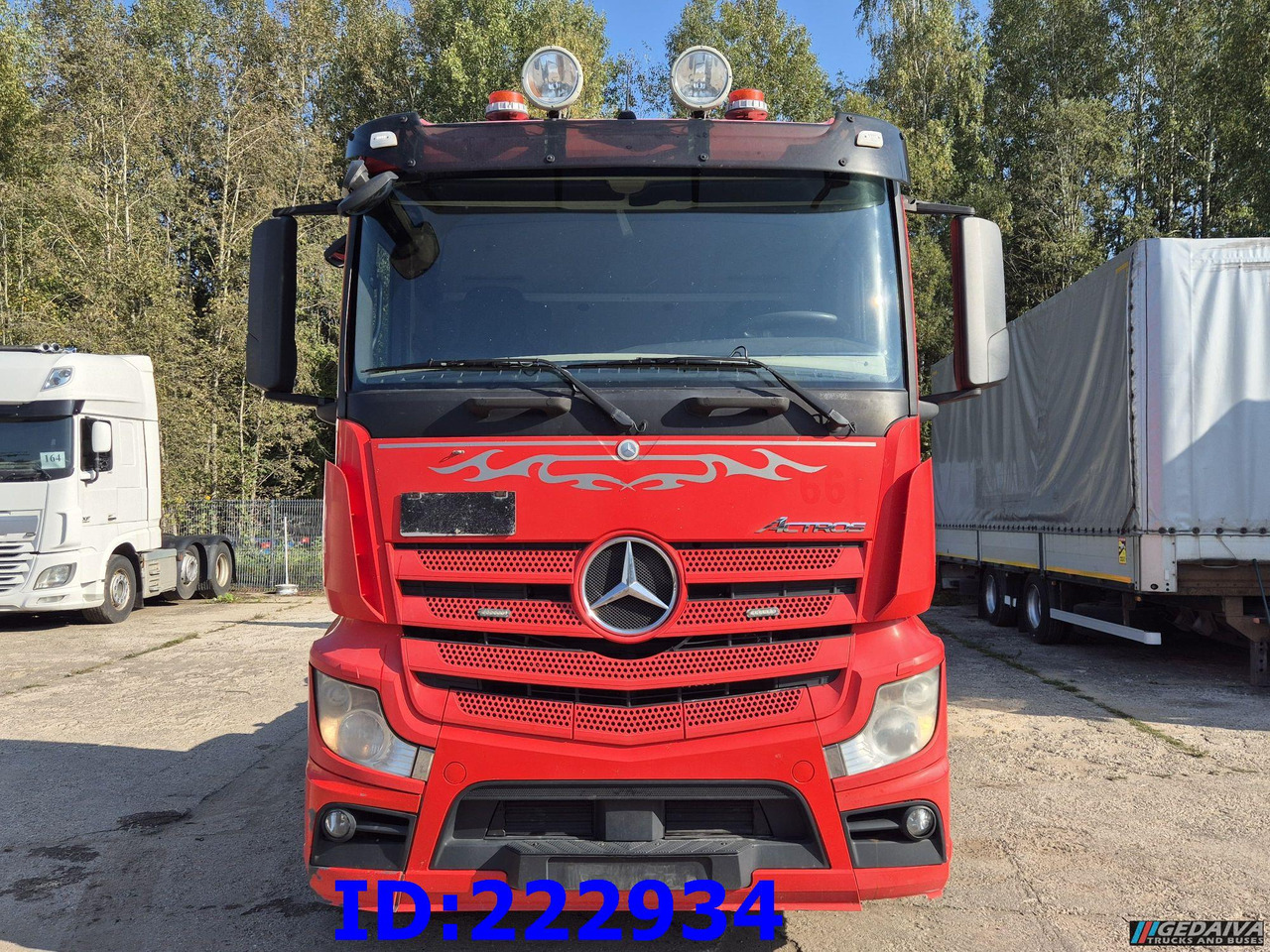 MERCEDES-BENZ Actros 2545 6x2 Euro5 - Chassis vrachtwagen: afbeelding 2 MERCEDES-BENZ Actros 2545 6x2 Euro5 - Chassis vrachtwagen: afbeelding 2