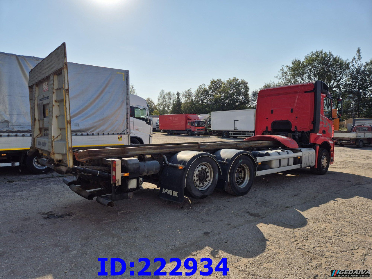 MERCEDES-BENZ Actros 2545 6x2 Euro5 - Chassis vrachtwagen: afbeelding 5 MERCEDES-BENZ Actros 2545 6x2 Euro5 - Chassis vrachtwagen: afbeelding 5