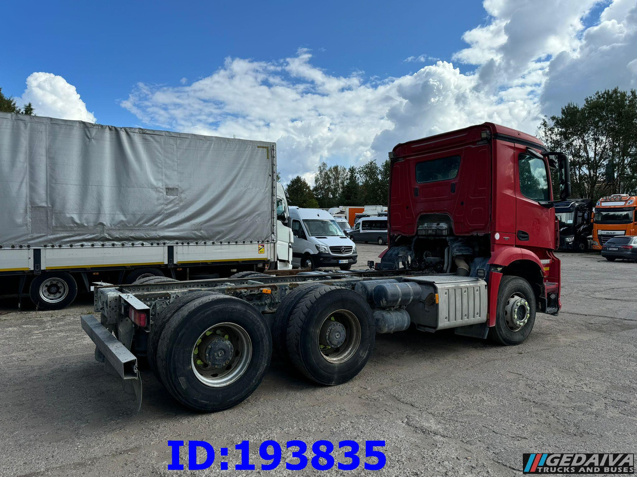 MERCEDES-BENZ Arocs 2840 6x4 Manual Euro6 - Chassis vrachtwagen: afbeelding 4 MERCEDES-BENZ Arocs 2840 6x4 Manual Euro6 - Chassis vrachtwagen: afbeelding 4