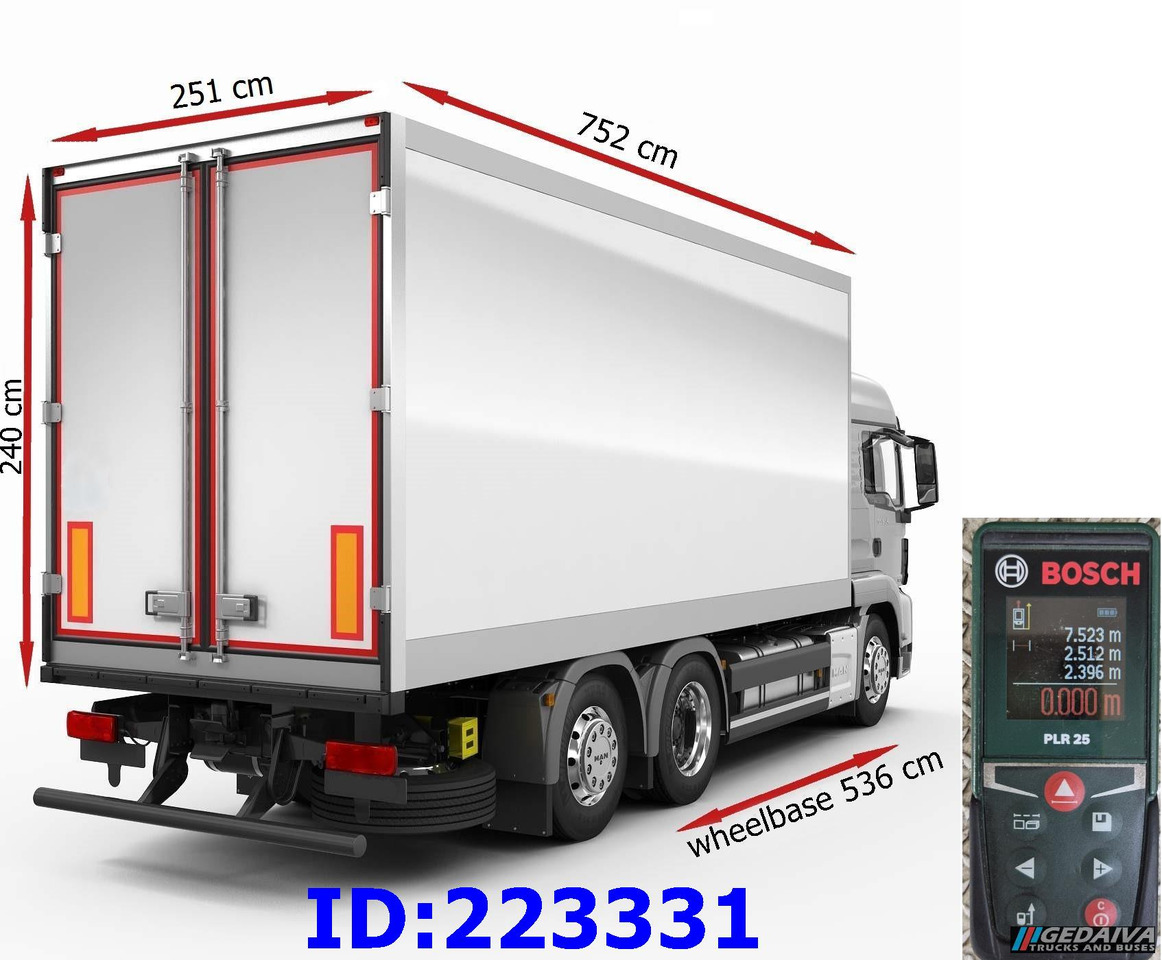 MERCEDES-BENZ Atego 1224 Euro6 (Open side box) - Isotherm vrachtwagen: afbeelding 5 MERCEDES-BENZ Atego 1224 Euro6 (Open side box) - Isotherm vrachtwagen: afbeelding 5