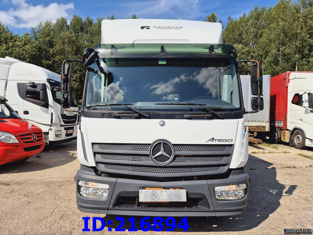 MERCEDES-BENZ Atego 818 Euro6 - Isotherm vrachtwagen: afbeelding 2 MERCEDES-BENZ Atego 818 Euro6 - Isotherm vrachtwagen: afbeelding 2