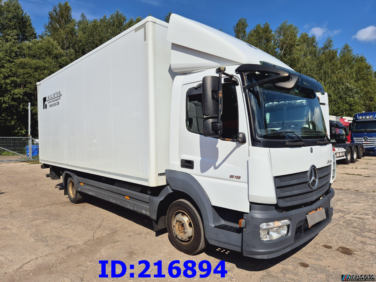 MERCEDES-BENZ Atego 818 Euro6 - Isotherm vrachtwagen: afbeelding 4 MERCEDES-BENZ Atego 818 Euro6 - Isotherm vrachtwagen: afbeelding 4