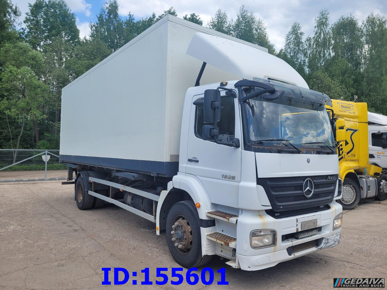 MERCEDES-BENZ Axor 1828 Manual - Isotherm vrachtwagen: afbeelding 4 MERCEDES-BENZ Axor 1828 Manual - Isotherm vrachtwagen: afbeelding 4